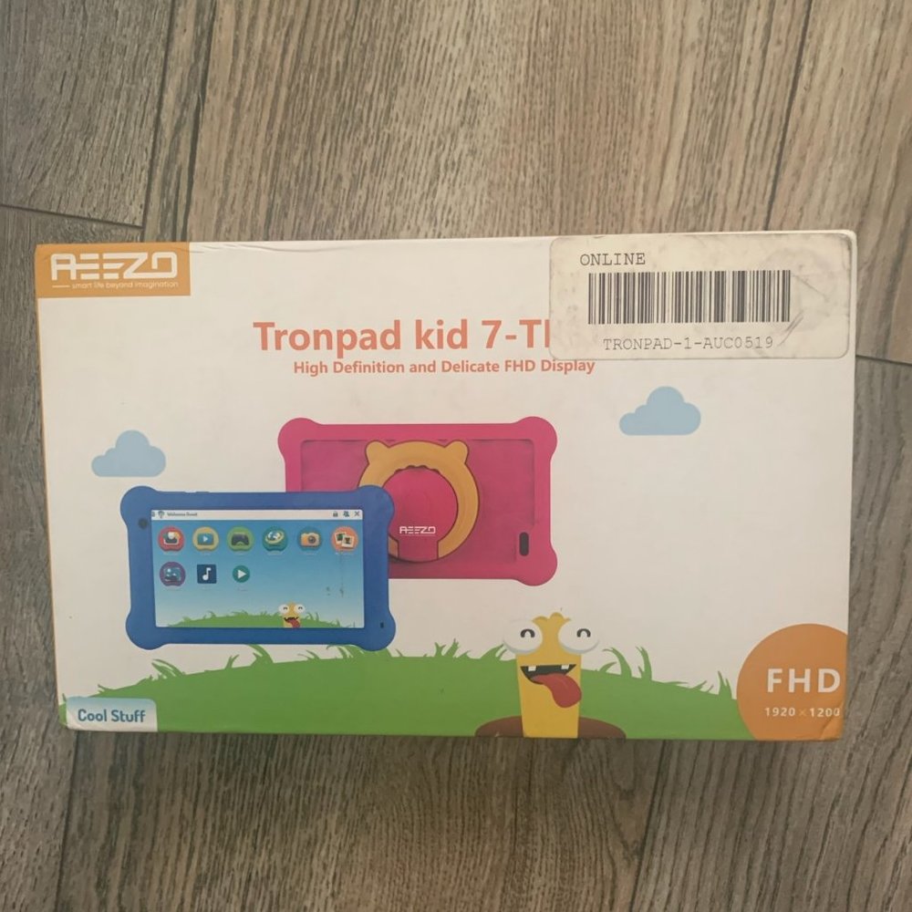 NWT AEEZO KIDS FHD TRONPAD 7-TK701 7" WIFI ANDROID 10 TABLET 2GB RAM‎ 32G ROM